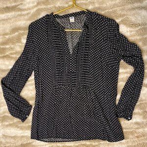 Old Navy Long Sleeve Detail Blouse